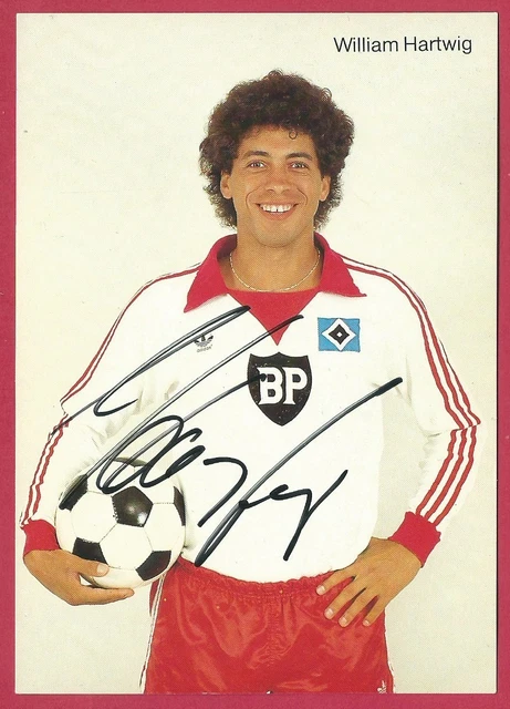 WILLIAM JIMMY HARTWIG Hamburger SV 1980/1981, 1860 München Köln Homburg ...