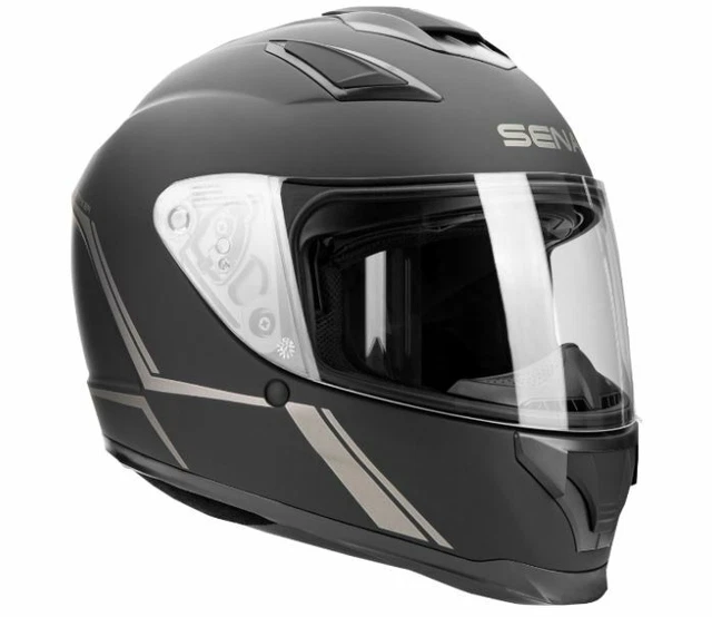 SENA STRYKER FULL Face Helmet w/ Mesh XL White EUR 679,36