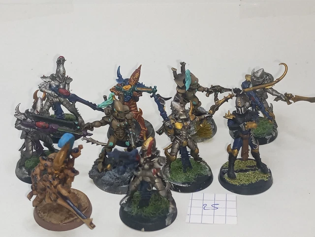 Warhammer 40k – Dragons De Feu Eldars Avec Exarque – Métal X6 – Boîte Neuve 2005 OOP