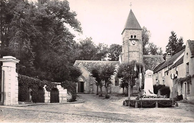 91 - GIF SUR YVETTE - SAN48012 - Place de l'Eglise - CPSM 14x9 cm