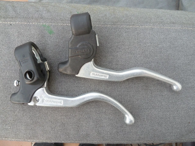 Lot De 2 Leviers De Frein Shimano BL-AT55 Vintage NOS - Pour Pièces Détachées Ou Restauration