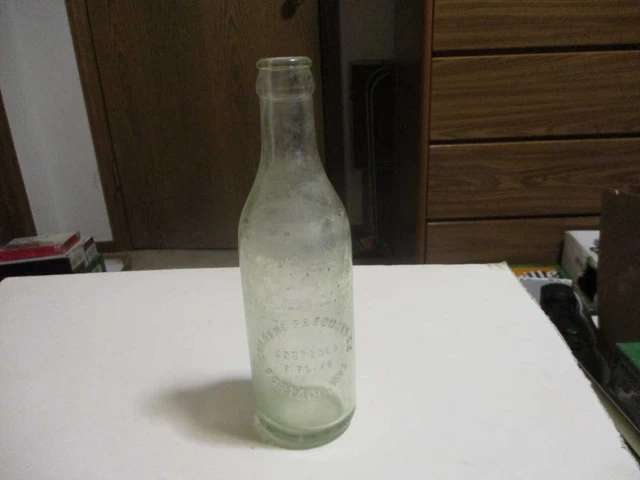 Vintage Glass Beer Bottle Eulberg Brothers Portage Wisconsin Brewing Antique