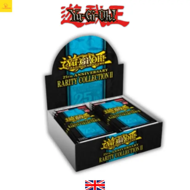 Yu-Gi-Oh 25th Anniversary Rarity Collection II Booster Box Display English Preor