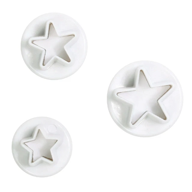COLLECTION Cake Star Plunger Cutter SETS Wedding Birthday Party Xmas Sugar Craft 2