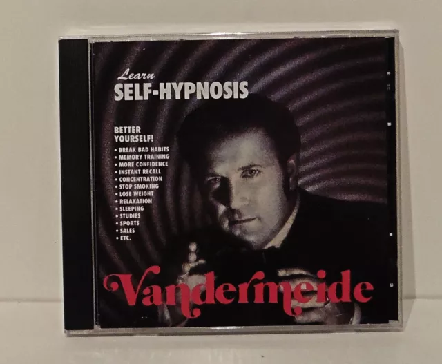 Self Hypnosis Learn self Hypnosis with VANDERMEIDE Europe's Fastest Hypnotist CD