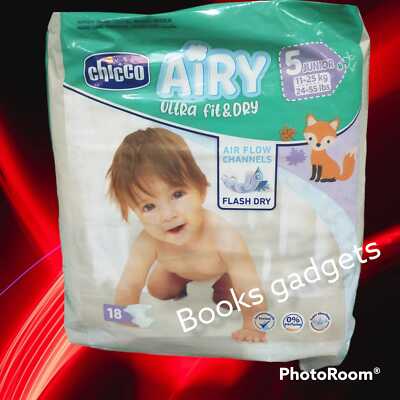 27 m Chicco Chicco Airy Ultra Fit&Dry New Born Taglia 1 Pannolini per Bimbi 2-5 kg 