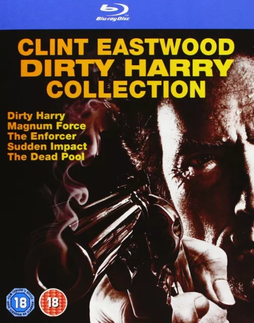 Dirty Harry Collection 1 2 3 4 5 - Uncut - Blu-ray - Deutscher Ton NEU & OVP 1-5