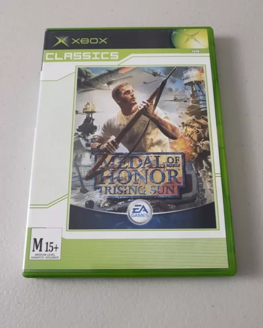Medal of Honor Rising Sun - Microsoft Xbox Original Game *W/ Manual*