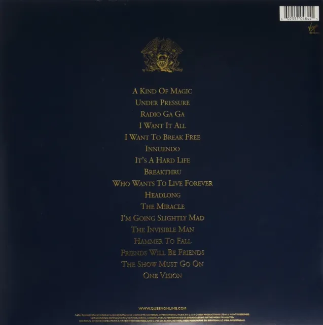 Queen - Greatest Hits Ii (Remastered 2011) (2Lp)  2 Vinyl Lp Neu 2