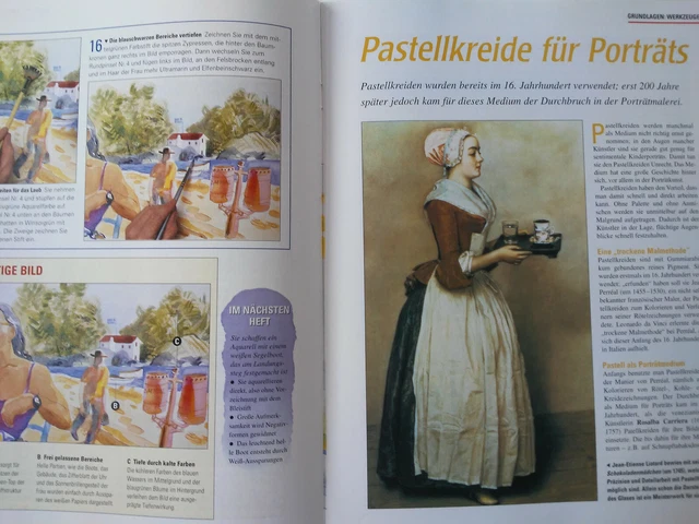 Ausgabe 42, Der Schritt-für-Schritt Kunstkurs, Malen und Zeichnen leicht gemacht