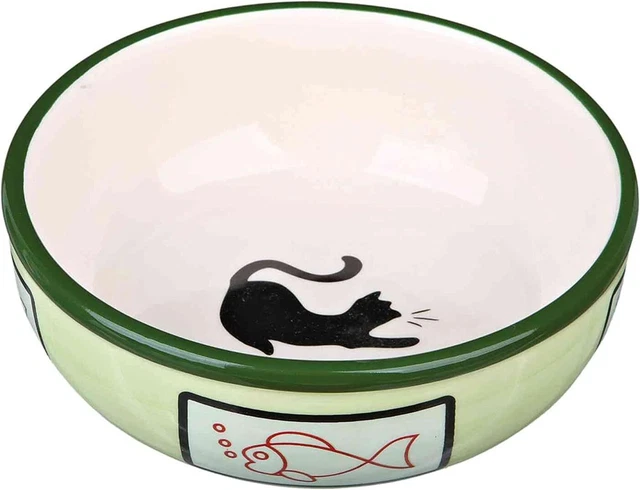 Trixie Ceramic Bowl for Cat 0.35 Litre 13 cm, Assorted colors