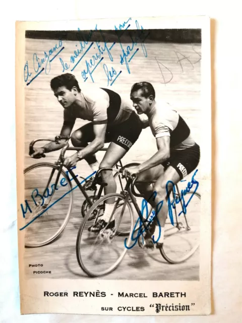 Roger Reynes–Marcel Bareth–Signed & Dedicated Photos - Rare – 1950