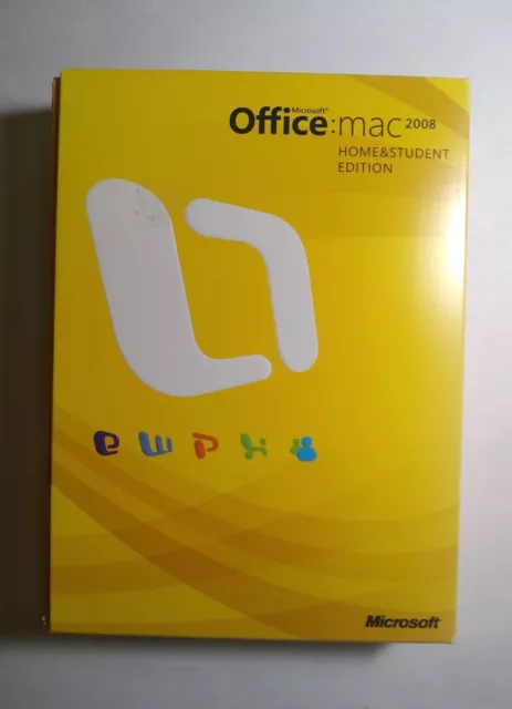 Microsoft Office 2008 Home and Student Edition for Mac - 3 Installations