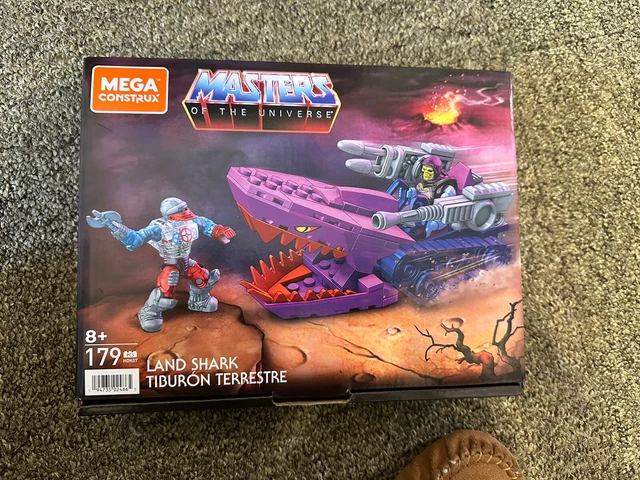 MEGA Construx Masters Of The Universe – Set Land Shark Skeletor Con 179 Pezzi E Micro Figure Roboto E Skeletor - 2