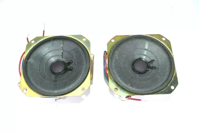 Vintage 1984 Soundolier 4 inch PA speakers Pair with Original Box 155373 NOS