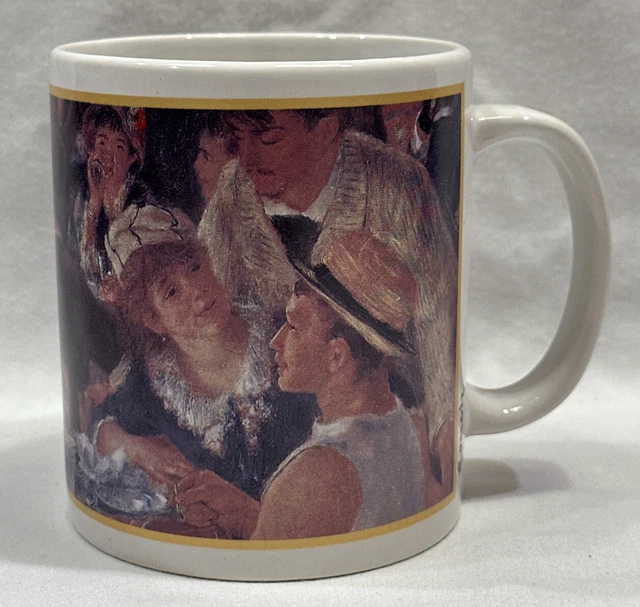 Renoir ”Luncheon of the Boating Party” Cafe Arts 4-1/4” Coffee Mug