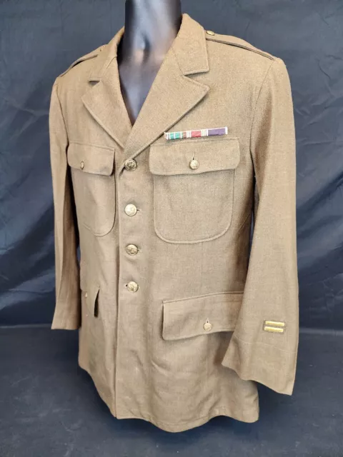 WW2 Uniform To Identified Soldier With PH ribbon British Made Bar
