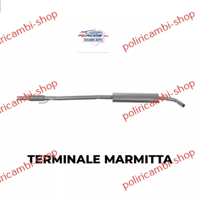 Marmitta Centrale Terminale Lancia Y (840) 1,2 8v 44 Kw 1.2 16v 59 Kw 246038