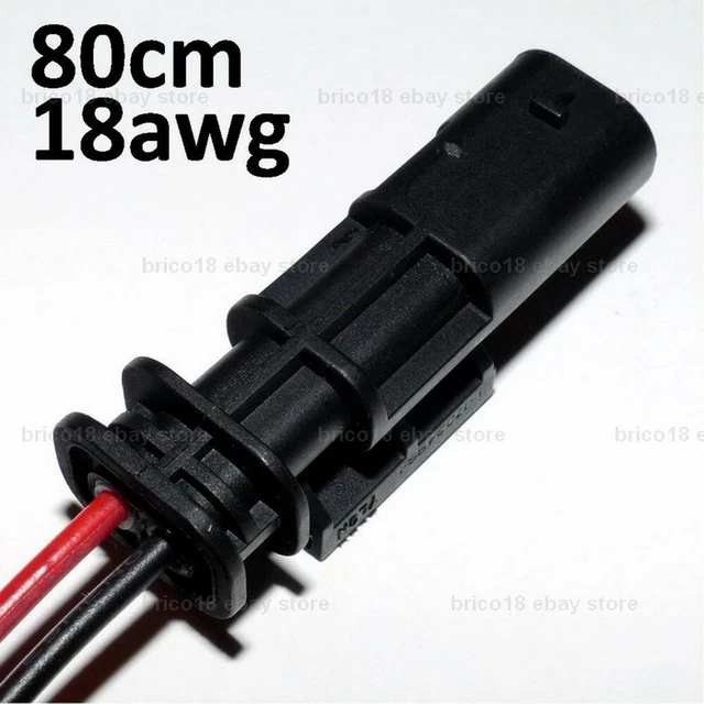 BMW DIN Socket - 80cm/18wg/2p - G310 R1200 R1250 GS GT RS RT XR F800 S1000