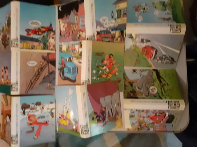 Cartes postales trésors du journal Spirou lot de 28 (cf description pour les n°) 2