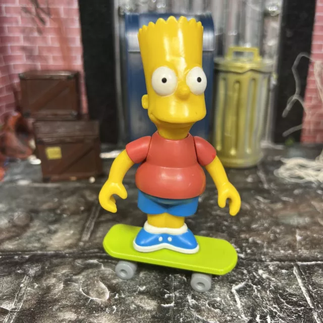 Playmates Interactive The Simpsons Series 1 Bart Simpson Action Figure Wos