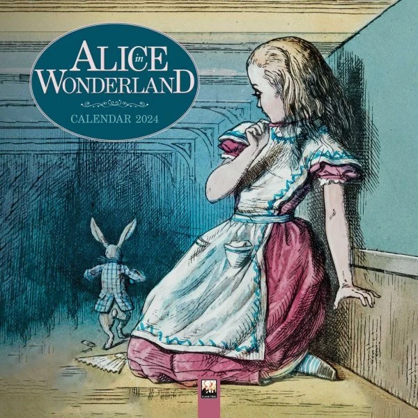 SCIENCE MUSEUM ALICE in Wonderland 2025 Calendar, Paperback by Flame