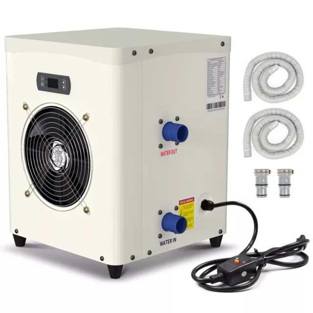 110v Pool Heater-Swimming Pool Heat Pump-for Above Ground Pools 64Hz 14331 BTU