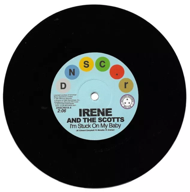 Irene & The Scotts I'm Stuck On My Baby/Chantels Indian Giver Northern Soul Hear