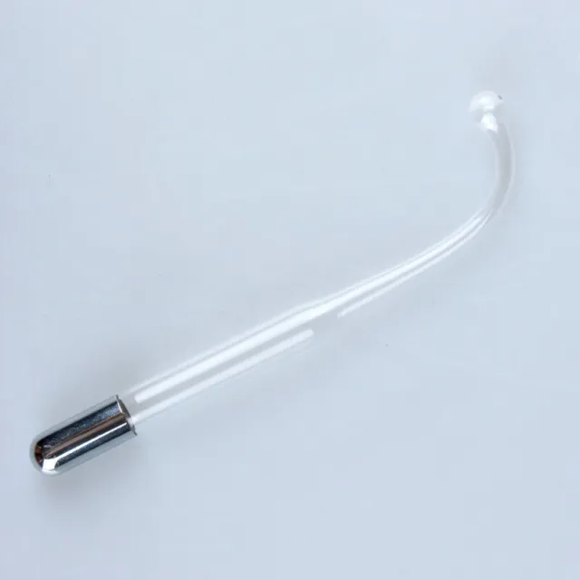 Replacement High Frequency Glass Electrode Violet / Orange Ray Facial Skin Care