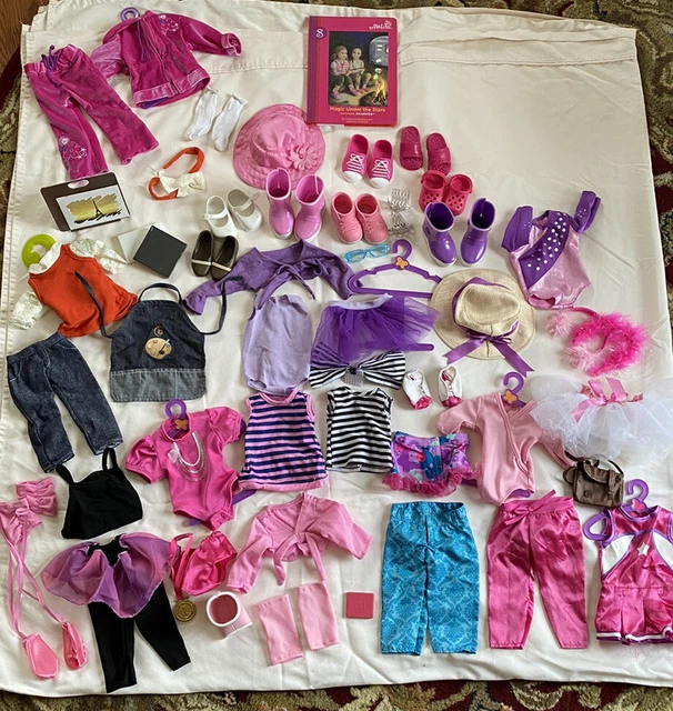 Lot 18" Dolls Clothes & Shoes Accessories Fits American Girl or My Generation Lot 18" Dolls Clothes & Shoes Accessories Fits American Girl or My Generation