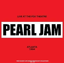 PEARL JAM - Live At The Fox Theatre In Atlanta 1994 Marble Vinyl - - K11501z