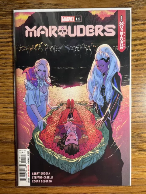 Marauders 11 Nm/Nm+ Emma Frost Storm Iceman Russell Dauterman Cover Marvel 2020