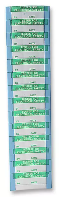 Étiquette Testé Elec Sécurité 350 Paquet - 7827350