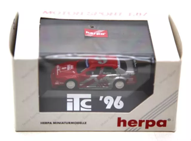 HERPA - MOTOR SPORT 1:87 HO - Alfa Romeo 155 V6 TI "JAS Team" ITC '96 - NEUF