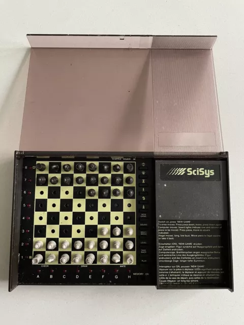 Scisys Travel Mate II Chess Game (not working: batteries not included)
