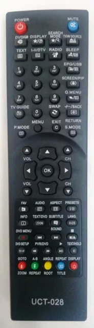 TV Fernbedienung Remote Control UCT-028 für ORION TV32082