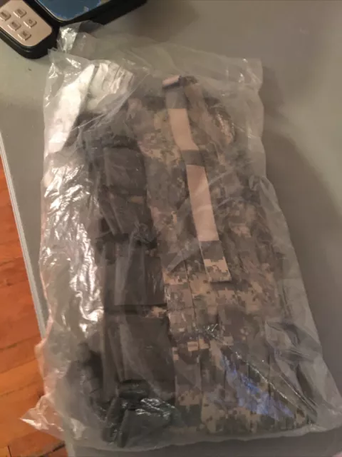 US Army ACU Digi Camo MOLLE II Tactical Assault Panel TAP Chest Rig Harness Vest