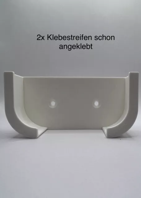 Wandhalterung Philips Hue Bridge SmartHome Halter Schaltzentrale Weiß Wall Mount