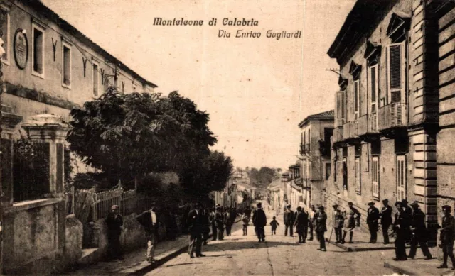 Vibo Valentia Monteleone di Calabria via E. Gagliardi F. piccolo  spedita