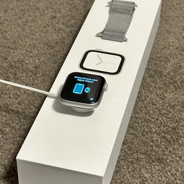 APPLE WATCH SERIES 4 44mm GPS Silver Aluminum $50.00 - PicClick AU