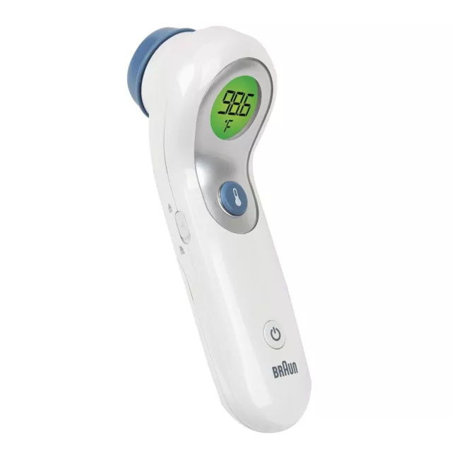 Braun 3-in-1 Digital No Touch Thermometer, Suitable for All Ages
