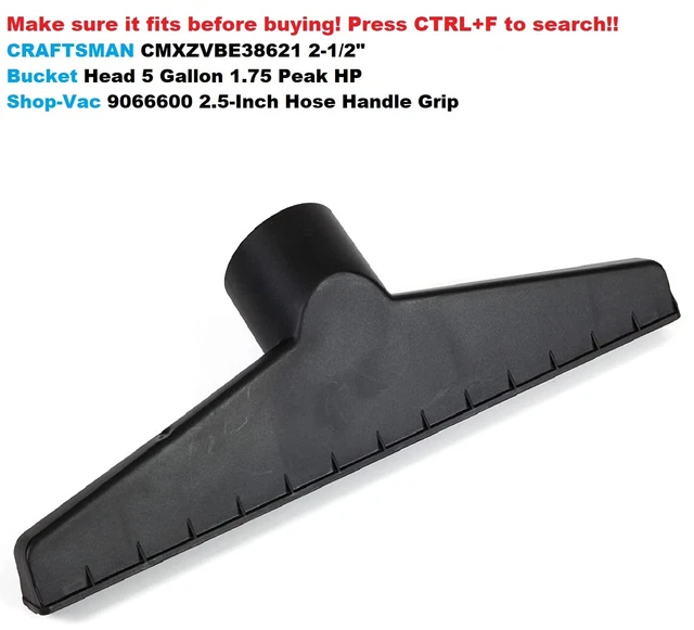 Vacuum Nozzle Shop Utility Attachment Fit For All Brands Listed