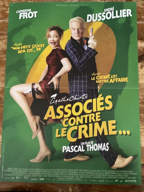 Affiche Cinéma, Associés Contre Le Crime Film De Pascal Thomas