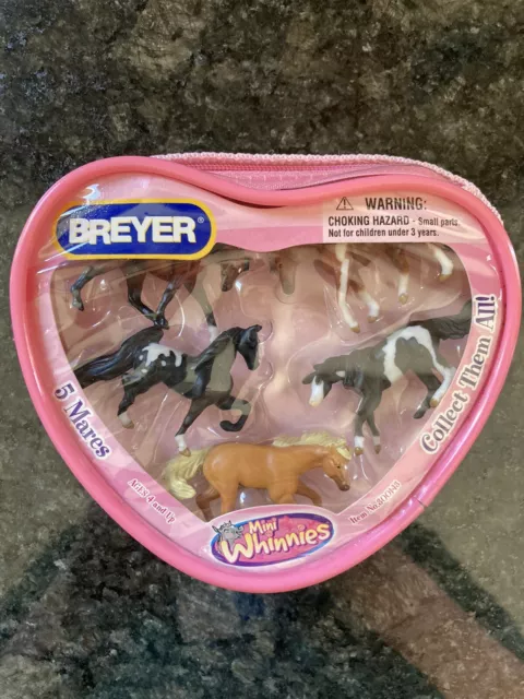 Breyer Mini Whinnies Horses. 5 Mares