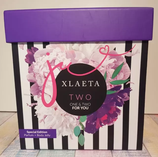 NUOVO XLAETA TWO FOR YOU Eau de Parfum EDP 50 ml + Body Jelly SET REGALO NATALE