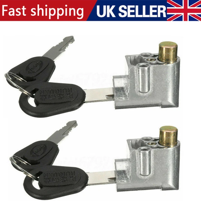 thumbnail image 2 of Battery Safety Pack Box Lock With 2 Keys For Motorcycle, Electric Bike, Scooter - LH265 2 of 5