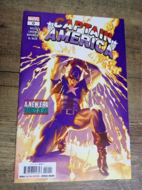 Captain America #0 Main Cover A Ross Steve Rogers Marvel Comics 2022