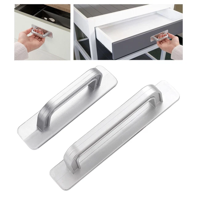 Odot Tenda Per Armadietti E Porte Finestra – Autoadesiva, Colore Grigio, 300x70 Cm – Per Cucina, Lavandino, Libreria, Antipolvere - 2