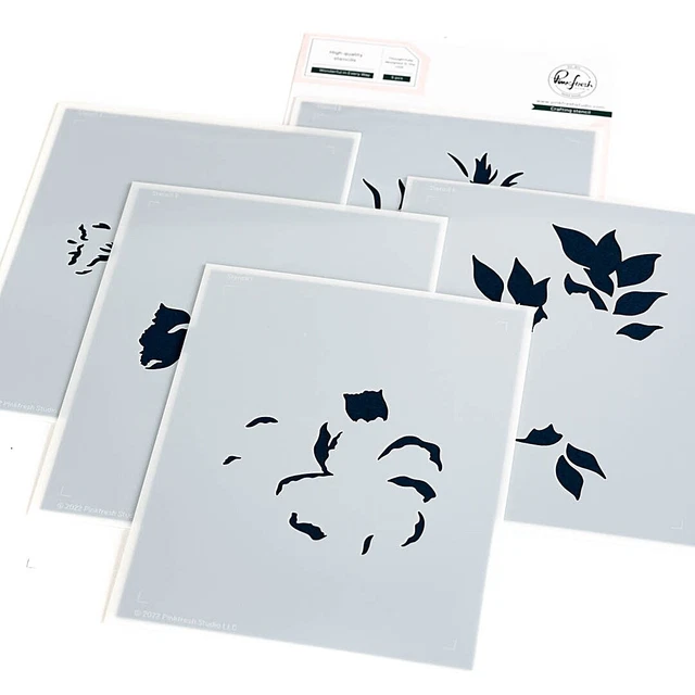 Plantillas de estudio Pinkfresh 4,25""X5,25"" 5/paquete - maravillosas capas en todos los sentidos -PF1