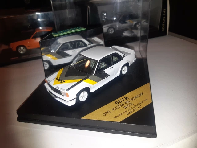 Miniature Vitesse 1/43 - Opel Ascona 400 Roadcar Gris Métallisé, Réf. 057C, état Neuf